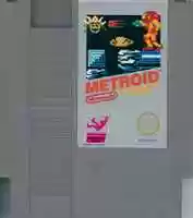 Free download Metroid [NES-MT-USA] (Nintendo NES) - Cart Scans free photo or picture to be edited with GIMP online image editor